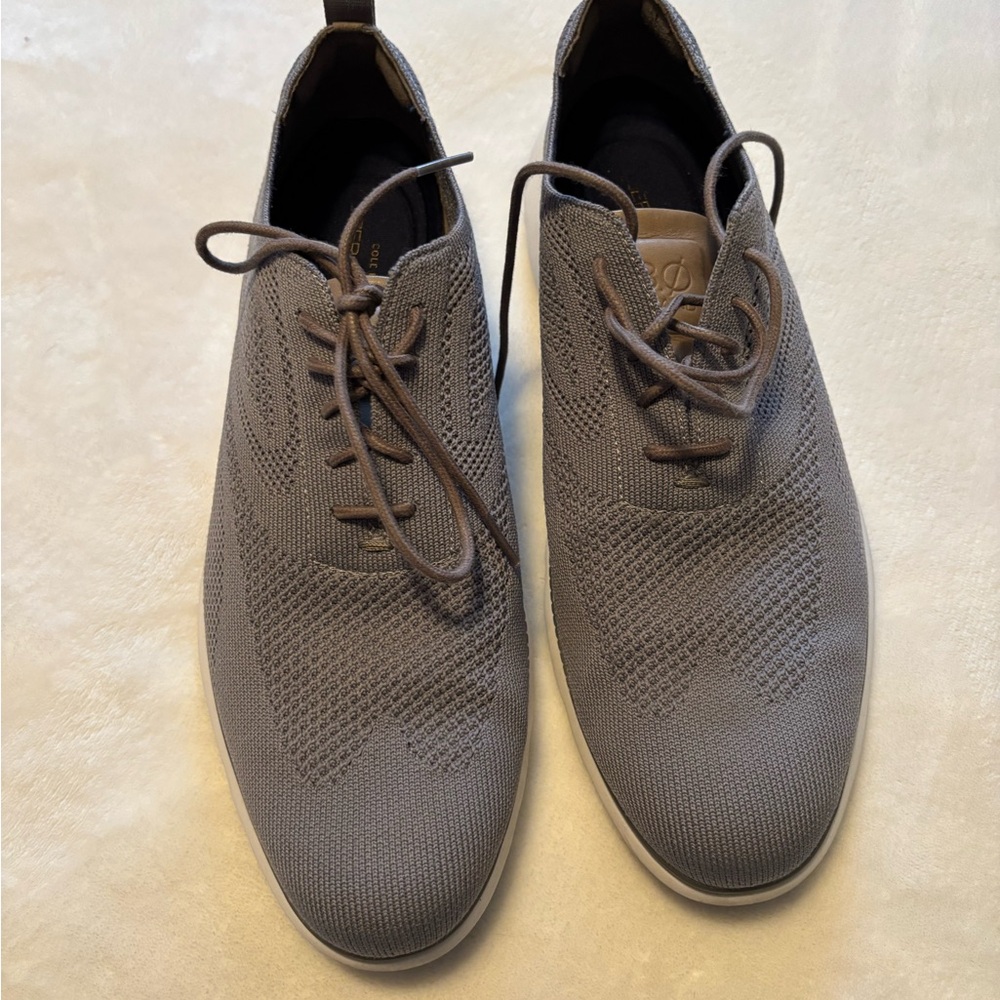 Cole Haan Gray Oxfords Modern Minimalist Design